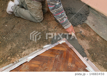 Home renovation, concrete Home renovation, concrete 14883450