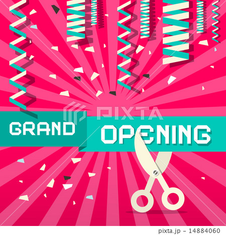Retro Grand Opening Vector Illustration Retro Grand Opening Vector Illustration 14884060