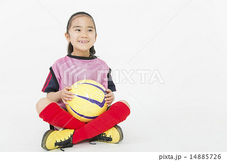 サッカー女子 14885726