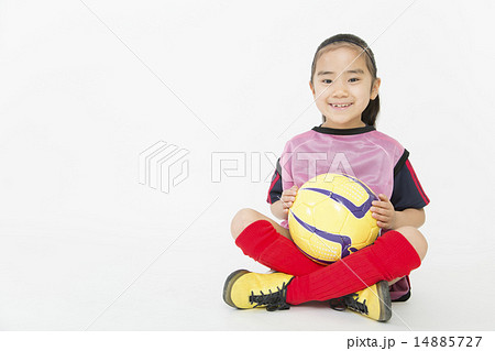 サッカー女子 14885727