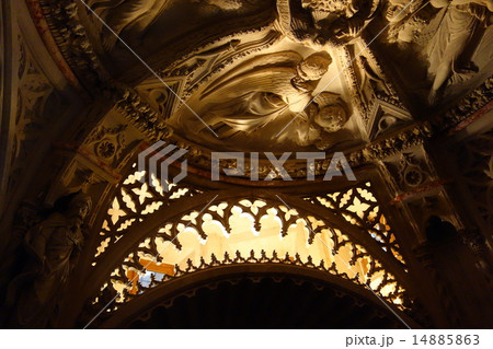 クロアチア　聖ヤコブ大聖堂のゴシック彫刻 14885863