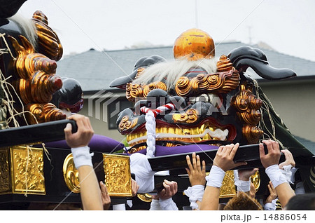獅子 春日神社祭礼 14886054