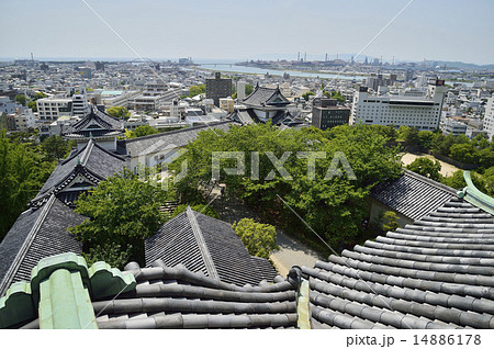 和歌山城 天守閣からの眺め 14886178