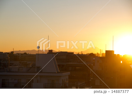 夕日の富士山 / Mountain Fuji at sunset 14887377