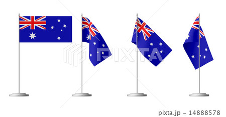 Small table flag of Australia 14888578