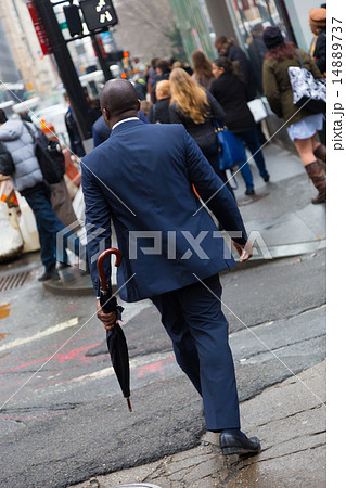 Wall street businessman, New York, USA. 14889737