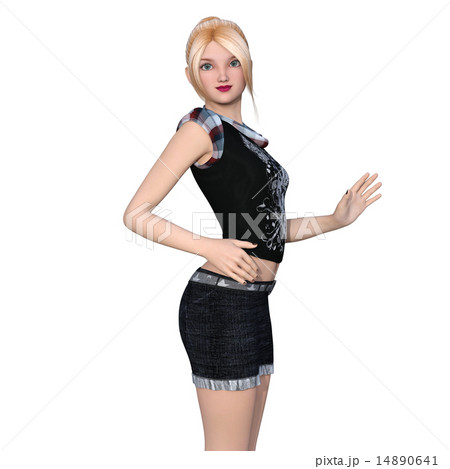 若い女性 14890641