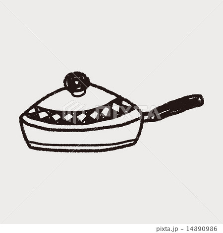 Doodle Frying pan 14890986