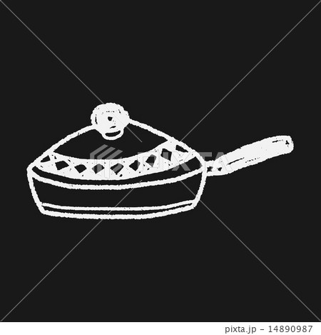 Doodle Frying pan 14890987