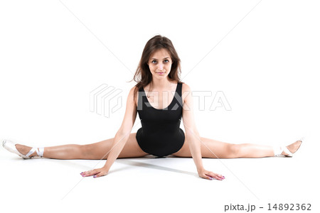 Woman performing a dance Woman performing a dance 14892362