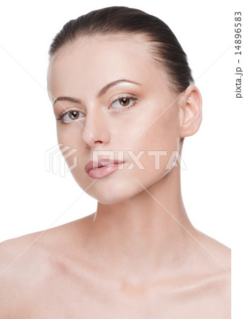Portrait of young woman with perfect skin 14896583