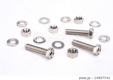 ボルトとナットとワッシャ ボルトとナットとワッシャ 14897542