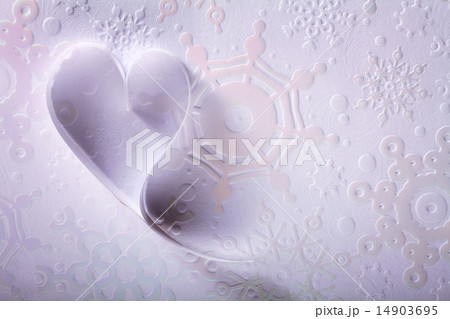 Paper hearts background St. Valentine 14903695