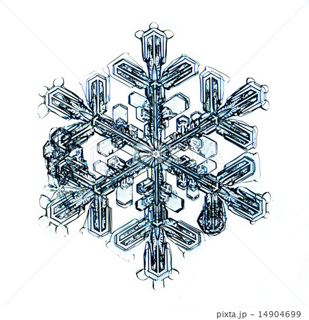 natural crystal snowflake macro 14904699