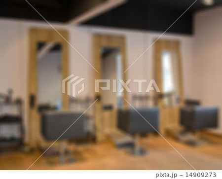 Modern beauty salon blur background 14909273