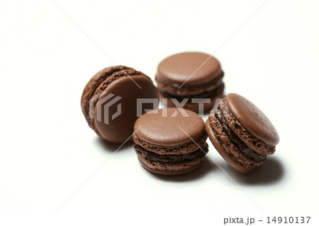 チョコレート・マカロン　横 14910137