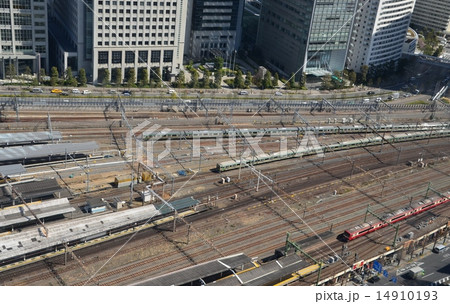 品川駅俯瞰(大阪方面)2015年3月撮影 品川駅俯瞰(大阪方面)2015年3月撮影 14910193