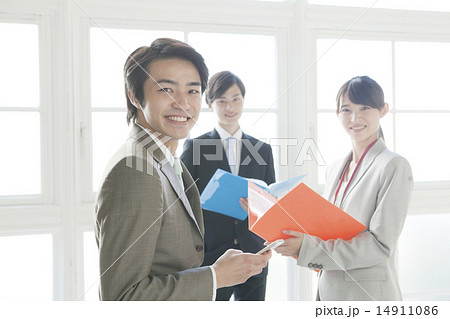 会社員3人ポートレート 会社員3人ポートレート 14911086