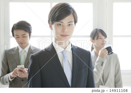 会社員3人ポートレート 会社員3人ポートレート 14911108