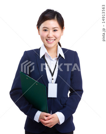 Business secretary with clipboard 14913563