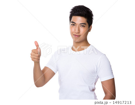 Man with thumb up 14917213