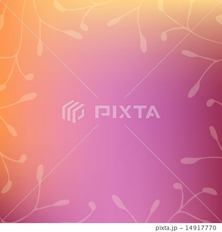 Floral hand drawn frame 14917770