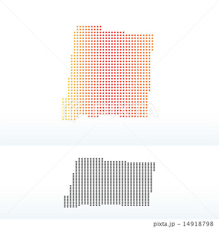 Map of USA New mexico State with Dot Pattern Map of USA New mexico State with Dot Pattern 14918798