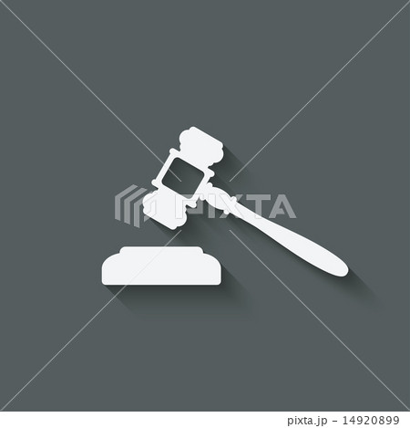 judge or auctioneer hammer 14920899