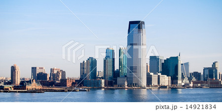 ハドソン川沿い ニュージャージー Skyline of Jersey City ハドソン川沿い ニュージャージー Skyline of Jersey City 14921834
