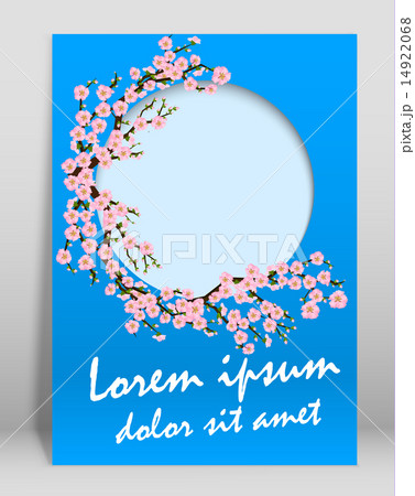 Vector  brochure or magazine cover  template 14922068
