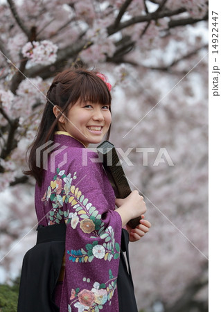 10.20代日本人女性袴姿 10.20代日本人女性袴姿 14922447