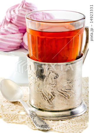 Cup of tea with lemon. Cup of tea with lemon. 14923331