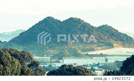 ボタ山　筑豊 14923572