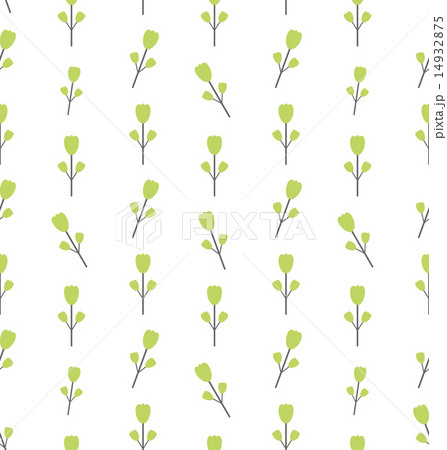 Seamless Pattern with Floral Elements Seamless Pattern with Floral Elements 14932875