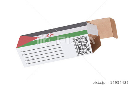 Concept of export - Product of Western Sahara Concept of export - Product of Western Sahara 14934485