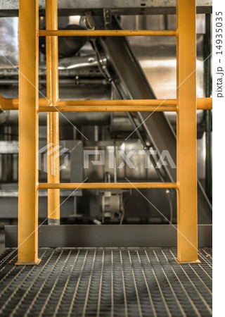 Ladder in industrial interior 14935035
