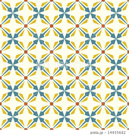 Blue and Yellow Abstract Rectangle and Arrow Blue and Yellow Abstract Rectangle and Arrow 14935682
