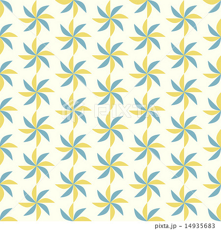 Blue and Yellow Turbine Seamless Pattern Blue and Yellow Turbine Seamless Pattern 14935683