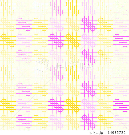 Pink and Yellow Rounded Corner and Line Pattern Pink and Yellow Rounded Corner and Line Pattern 14935722