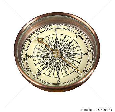Compass on the white background 14936173