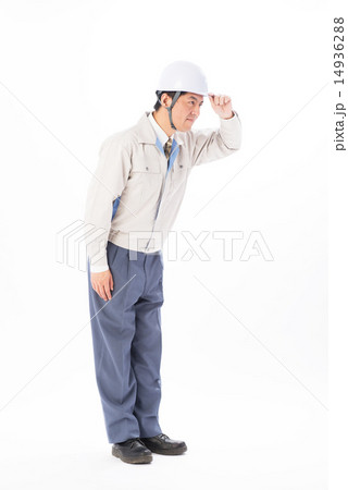 作業服の男性イメージ 14936288