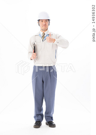 作業服の男性イメージ 作業服の男性イメージ 14936302