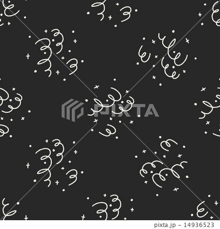 doodle Colored ribbon seamless pattern background 14936523