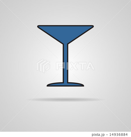 Martini glass icon. Vector illustration Martini glass icon. Vector illustration 14936884