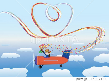 pilot sitting in airplane pilot sitting in airplane 14937186