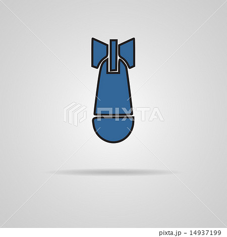 Air bomb vector icon 14937199