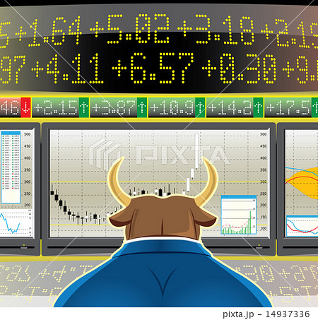 bull market(vector, CMYK) bull market(vector, CMYK) 14937336