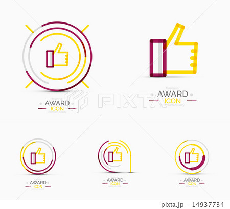 Thumb up icon, logo design 14937734