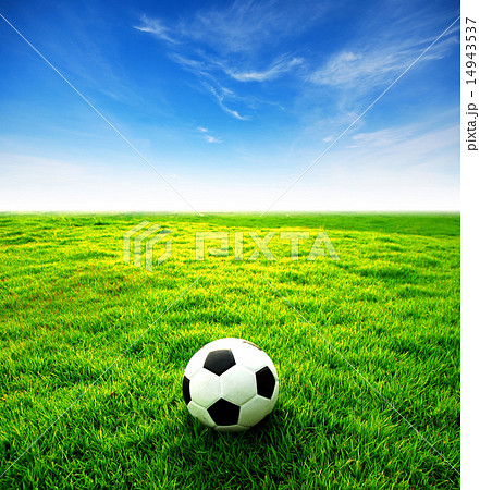 Soccer Ball Backgroundの写真素材