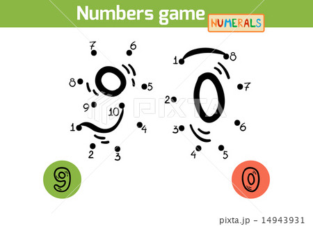 Numbers game (Numerals), nine, ten Numbers game (Numerals), nine, ten 14943931